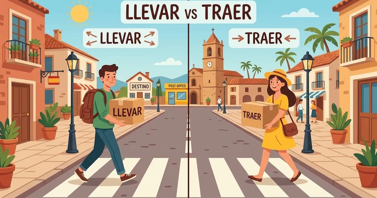 How to Master "Llevar" vs "Traer" in Spanish: Meanings, Idioms & Context