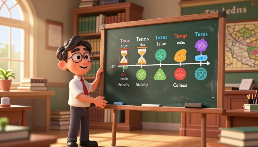 Tiempos Verbales en Inglés: Guía Completa de los 12 Tiempos
